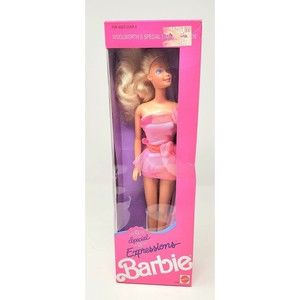 NRFB Barbie Special Expressions Woolworth's Special Limited 1990 Mattel #5504
